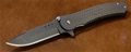 Drop Point Flipper Cabon Fiber