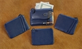 Mission Leather Wallet Blue