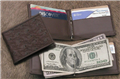 Ostrich Money Clip Wallet