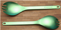 Ti Spork Green  Anodized                          