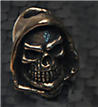 Bronze Reaper Bead                                