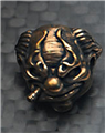 Bronze Stogey Bead                                