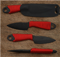 Covert Defender Black with Red cord handle        