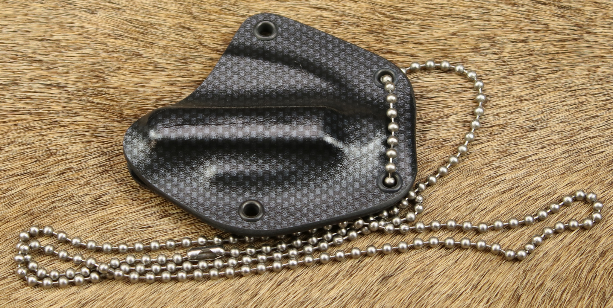 Neck Sheath Spyderco Merlin FRN                   