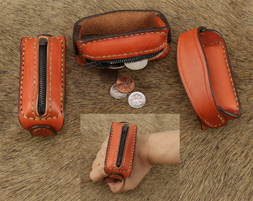 Leather Coin Pouch- SAP