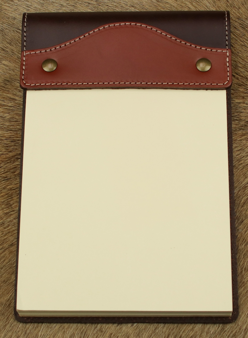 Leather Notepad With Refill 
