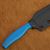 Ceramic Neck Knife Blue