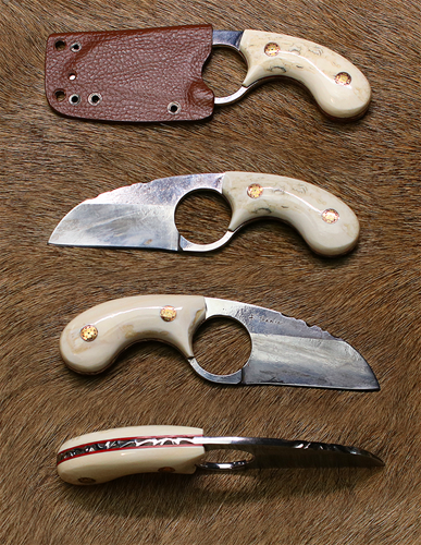 La Griffe One Cliff Stag Handle Custom- Red