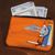 Nylon Mission Wallet - Orange