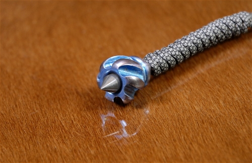 Mini Mace Ti Bead w/Zirc Point I