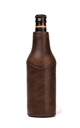 Leather Bottle Koozie