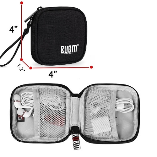 BUBM Carrying Case Storage Bag  Red