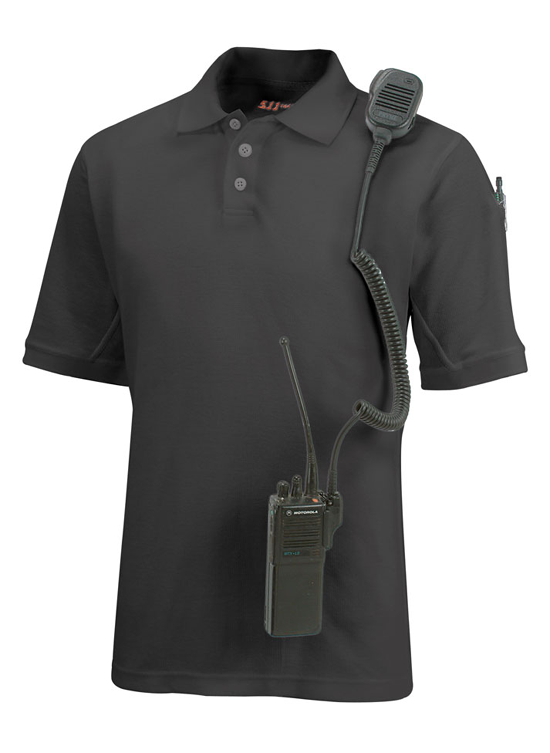 5.11 Men's Tactical Polo Shirt Black              