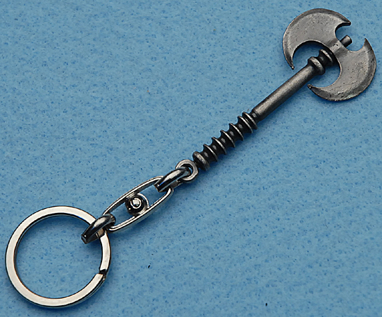 Battle Ax Key Chain                               