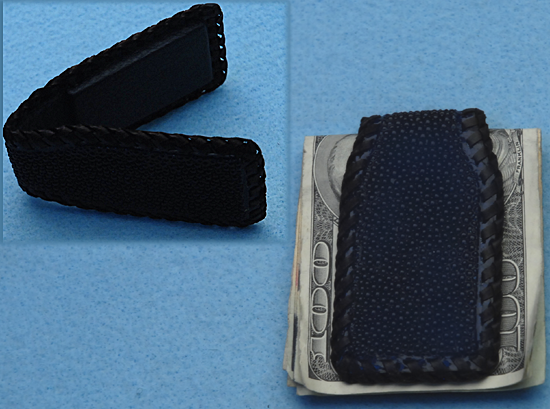 Magnetic  Money Clip Blue                         