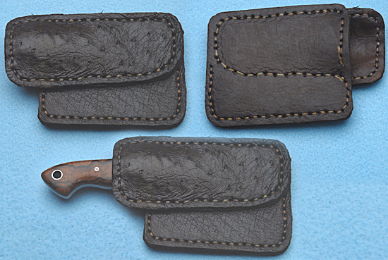 Ostrich Knife Case                                