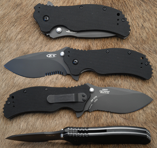 350 ST Folder Blck G-10                           