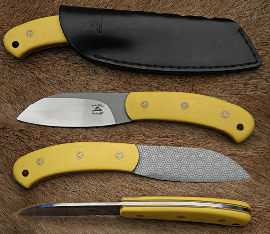 Peter Steyn Chinese Utility Knife Yellow G-10     