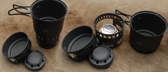 Alcohol Stove Trekking Cookset                    