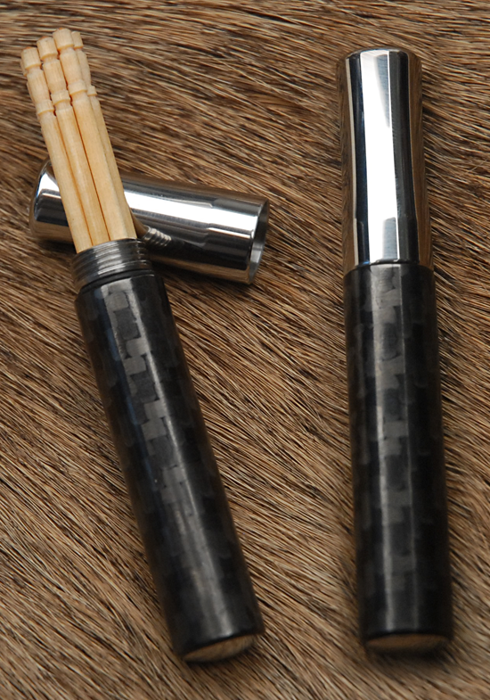 400 Series Toothpick Case w/Carbon Fiber          
