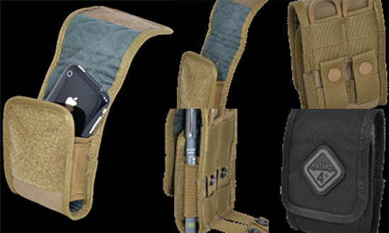 Big Koala Molle Smart Phone pouch black & Coyote  