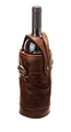 Leather Wine Tote 