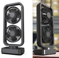 10000 mAh Rechargeable Tower Desk Fan