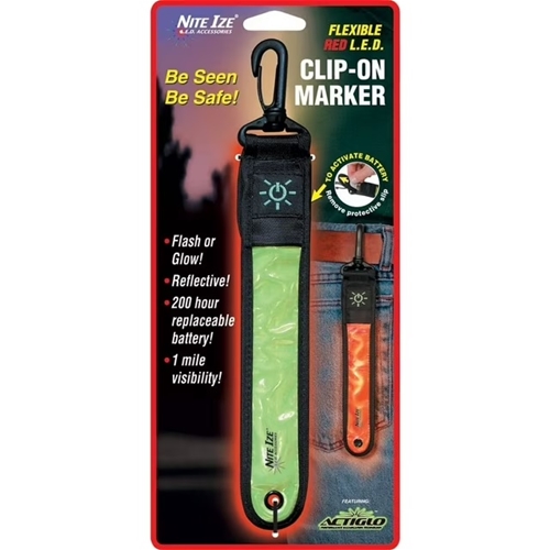 Nite Ize Flexible L.E.D. Marker Clip-on           