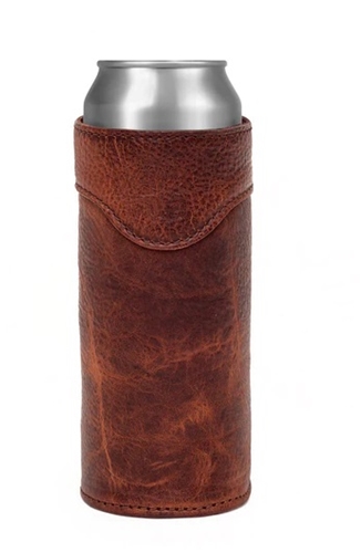 Leather Slim Can Koozie